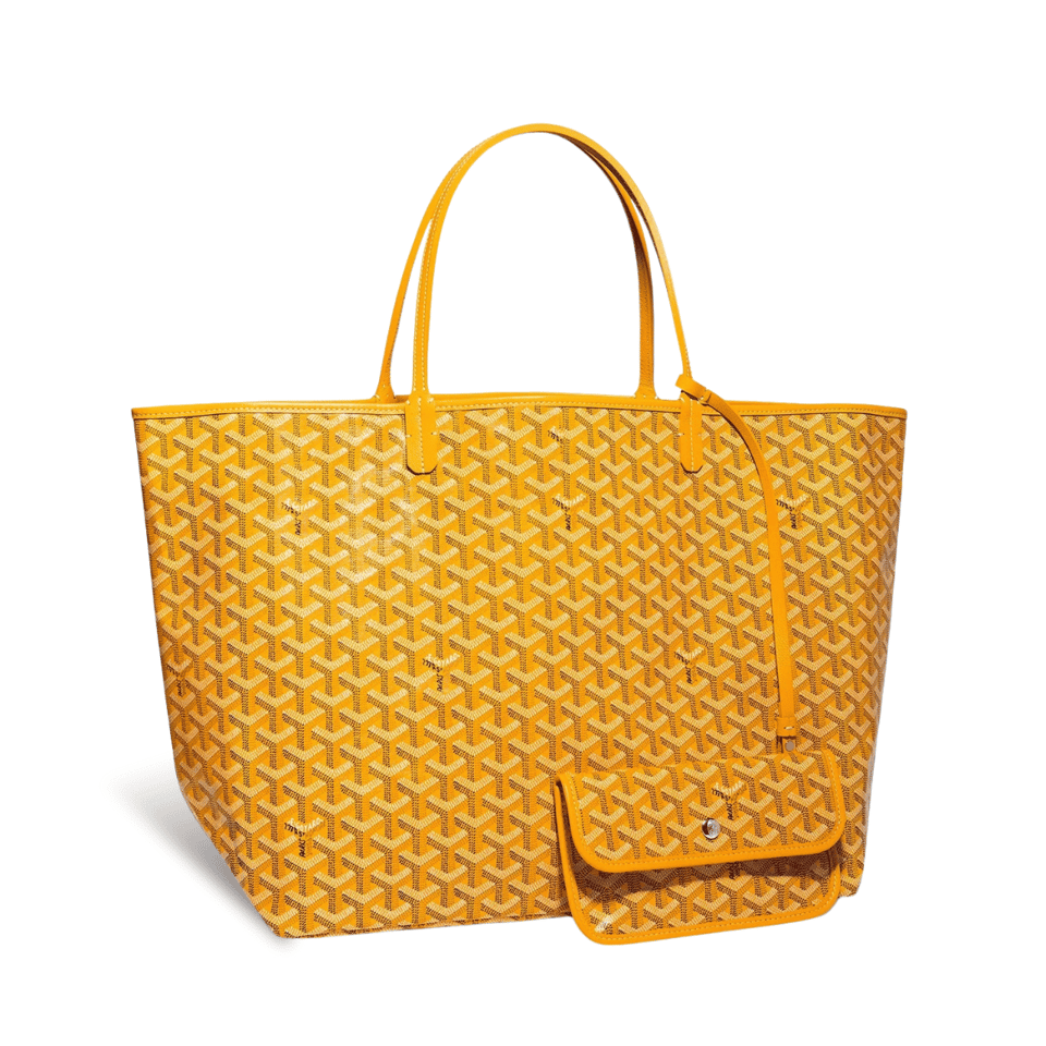 Goyard Saint Louis Gm 40Cm Yellow Canvas view 2