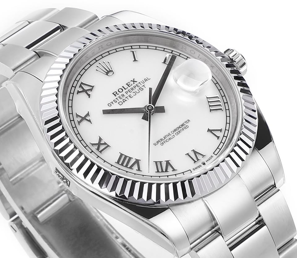 [Super Clone] Rolex Datejust 41mm White Dial view 5