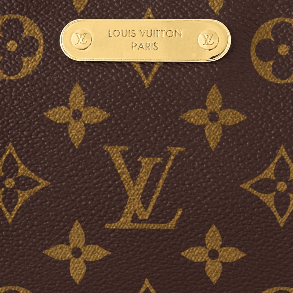 Louis Vuitton Liv Pochette Monogram Canvas Handbags M83008 24.5cm/ 9.6in view 8