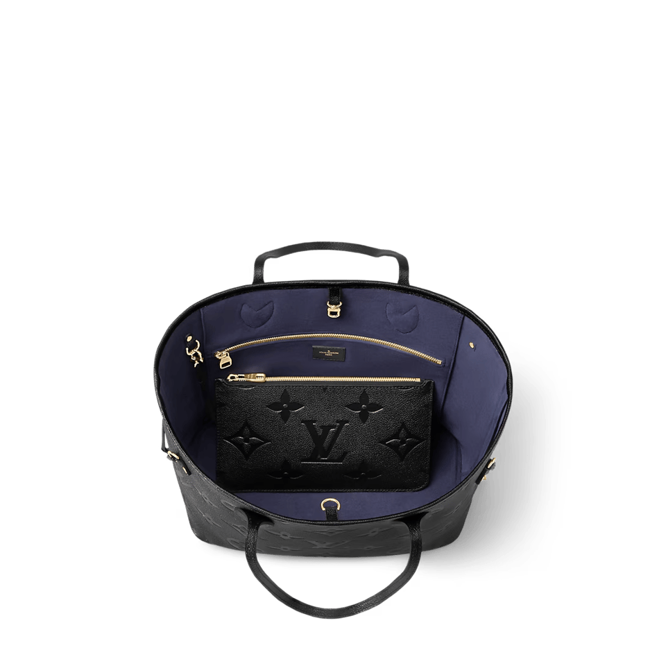 Louis Vuitton Neverfull Mm Tote Bag Black 31cm M45685 view 7