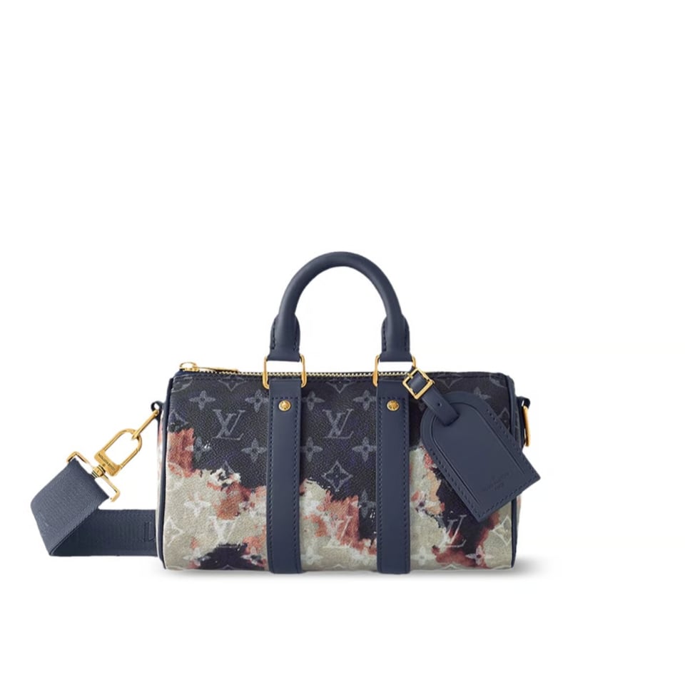 Louis Vuitton LV Keepall 25 Good Quality Blue 25cm M46804
