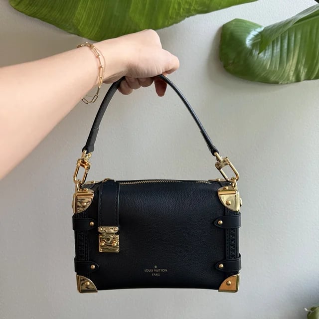 Louis Vuitton PM Side Trunk Bag Black 19cm M23817 view 11