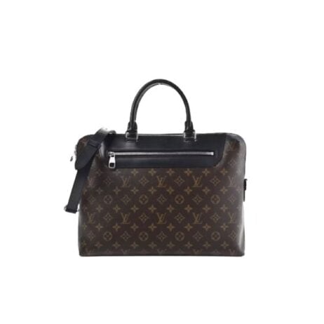 Louis Vuitton Porte Documents Jour Briefcase Monogram Canvas 37Cm M54019 view 2