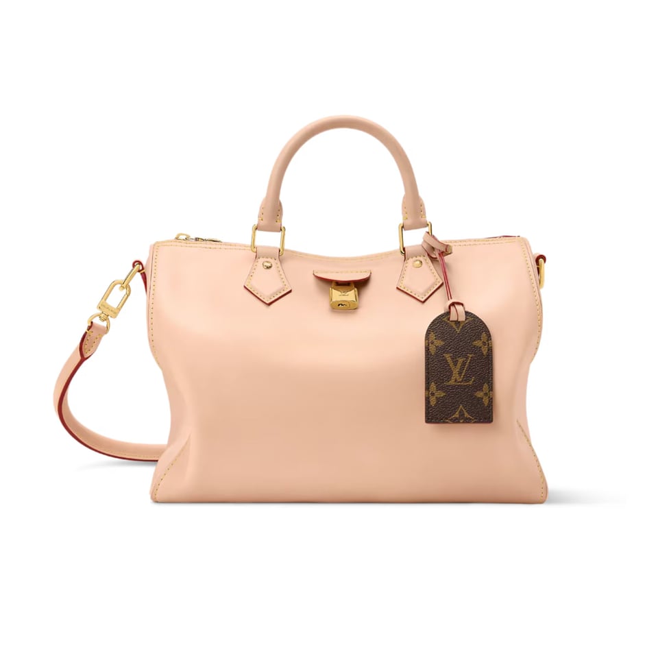 Louis Vuitton Speedy Soft 30 Bag Beige 35cm M27387