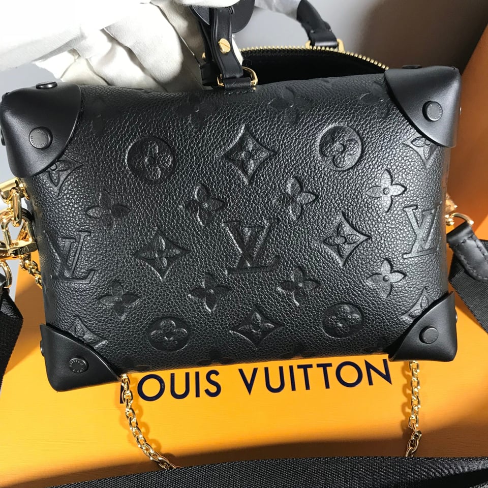 Louis Vuitton Petite Malle Souple 20Cm Black view 5