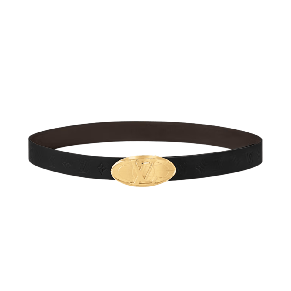 Louis Vuitton LV Fiction 30mm Reversible Men Belt M8957S view 4