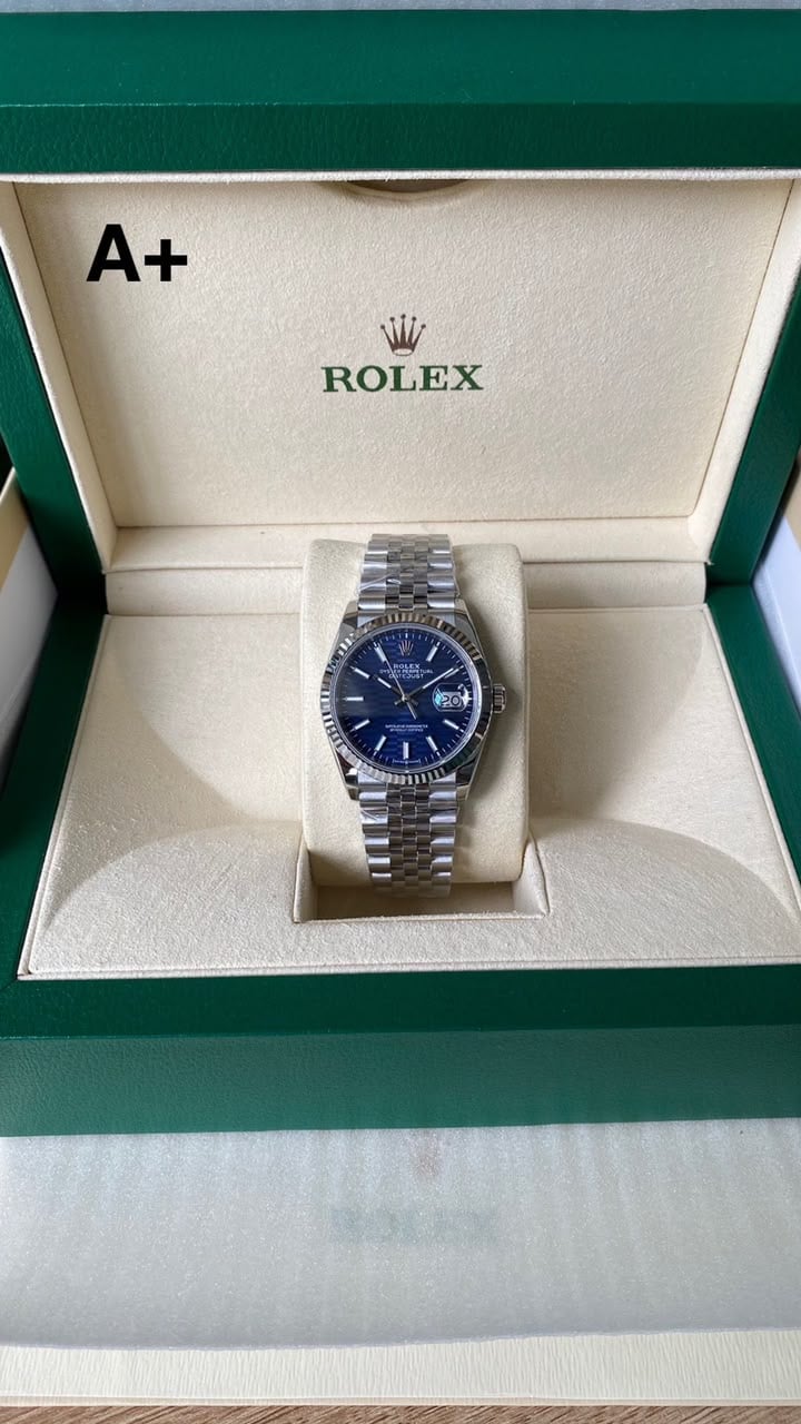 [SUPER CLONE] Rolex Datejust 41mm Dial Blue Watch view 7