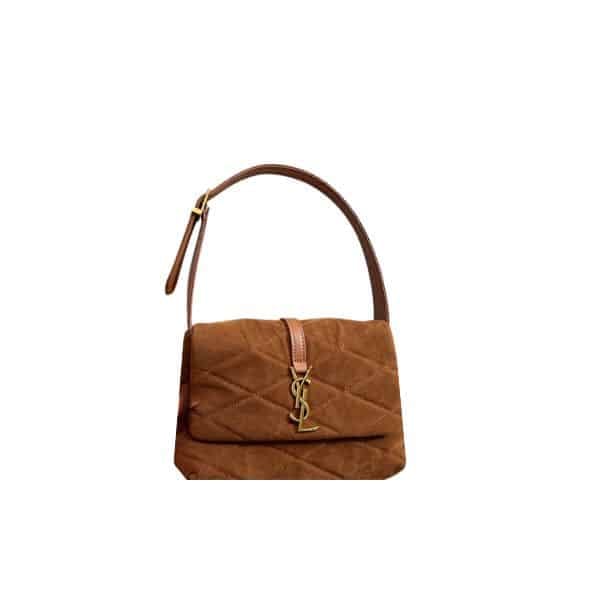 Saint Laurent Le 5 A 7 Hobo Bag Brown 27Cm view 2