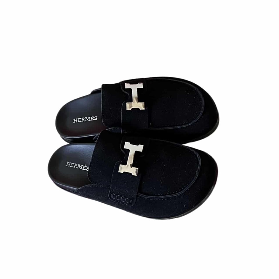 Herm?S Go Mule H Sandal In Black view 2
