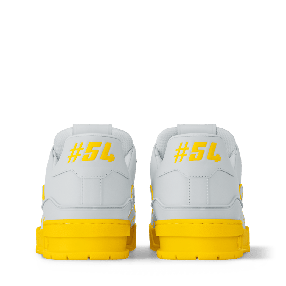 Louis Vuitton LV Trainer Sneaker Yellow for Men 1AHTPN view 5