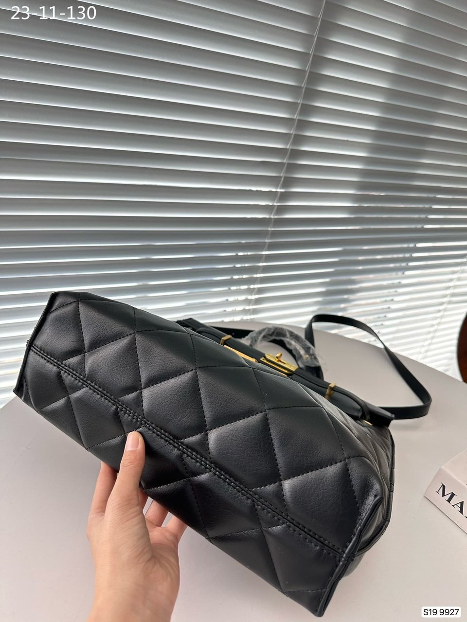 Saint Laurent Leather Backpack Black 30Cm view 7