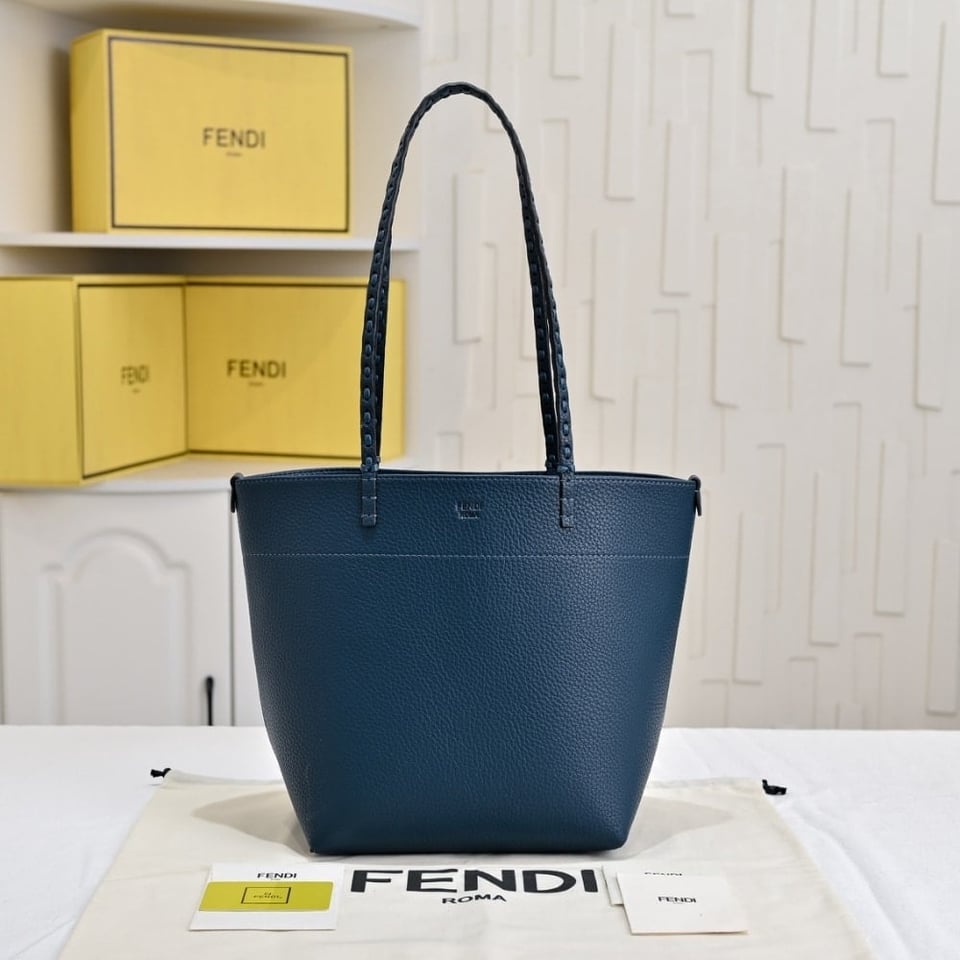 Fendi Medium Roll Blue 36Cm view 3