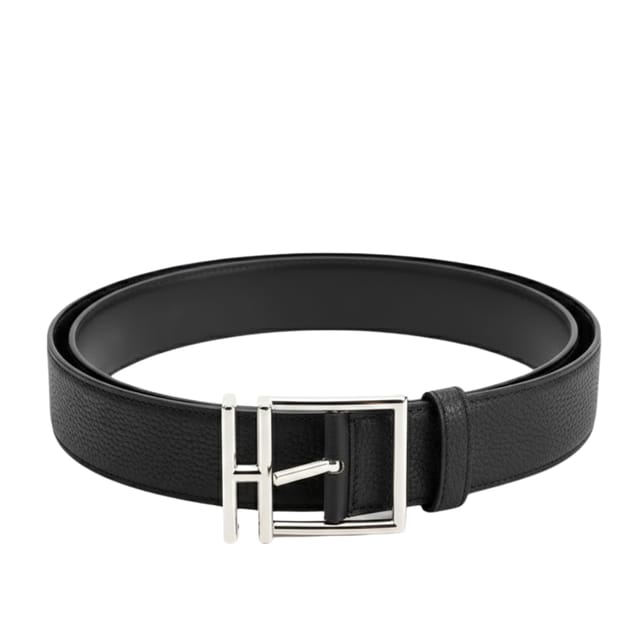 Hermes H-Bar Buckle Reversible 32mm Belt For Men