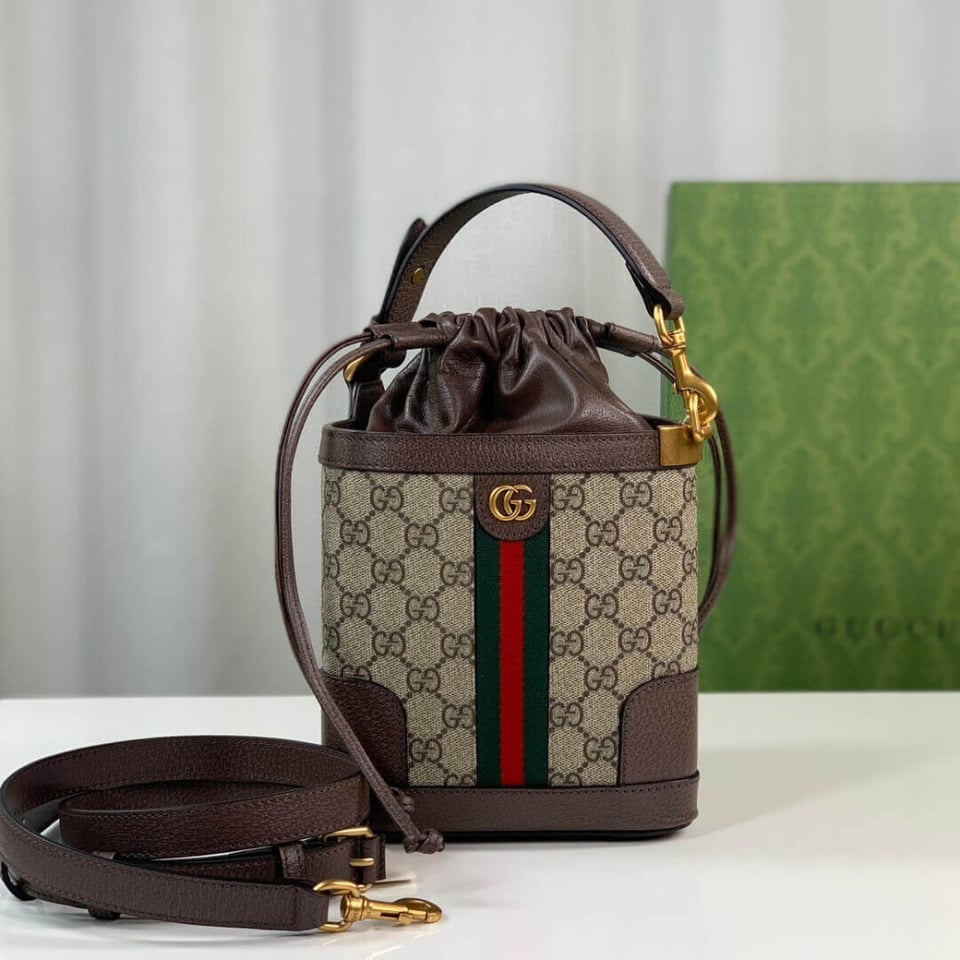Gucci Ophidia GG Bucket Bag view 7