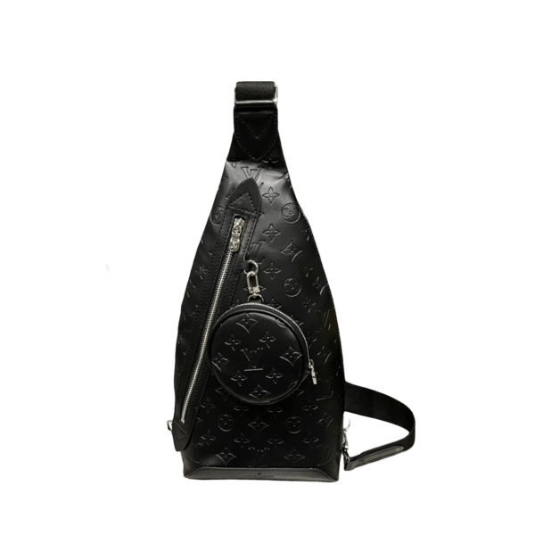 Louis Vuitton Duo Sling Bag Full Black 42Cm M30936 view 2
