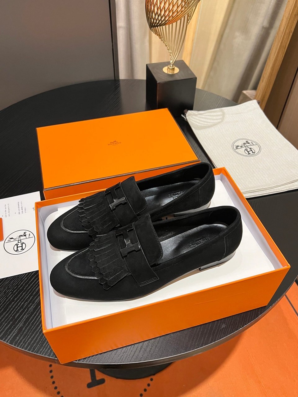 Hermes Royal Loafer Black view 6