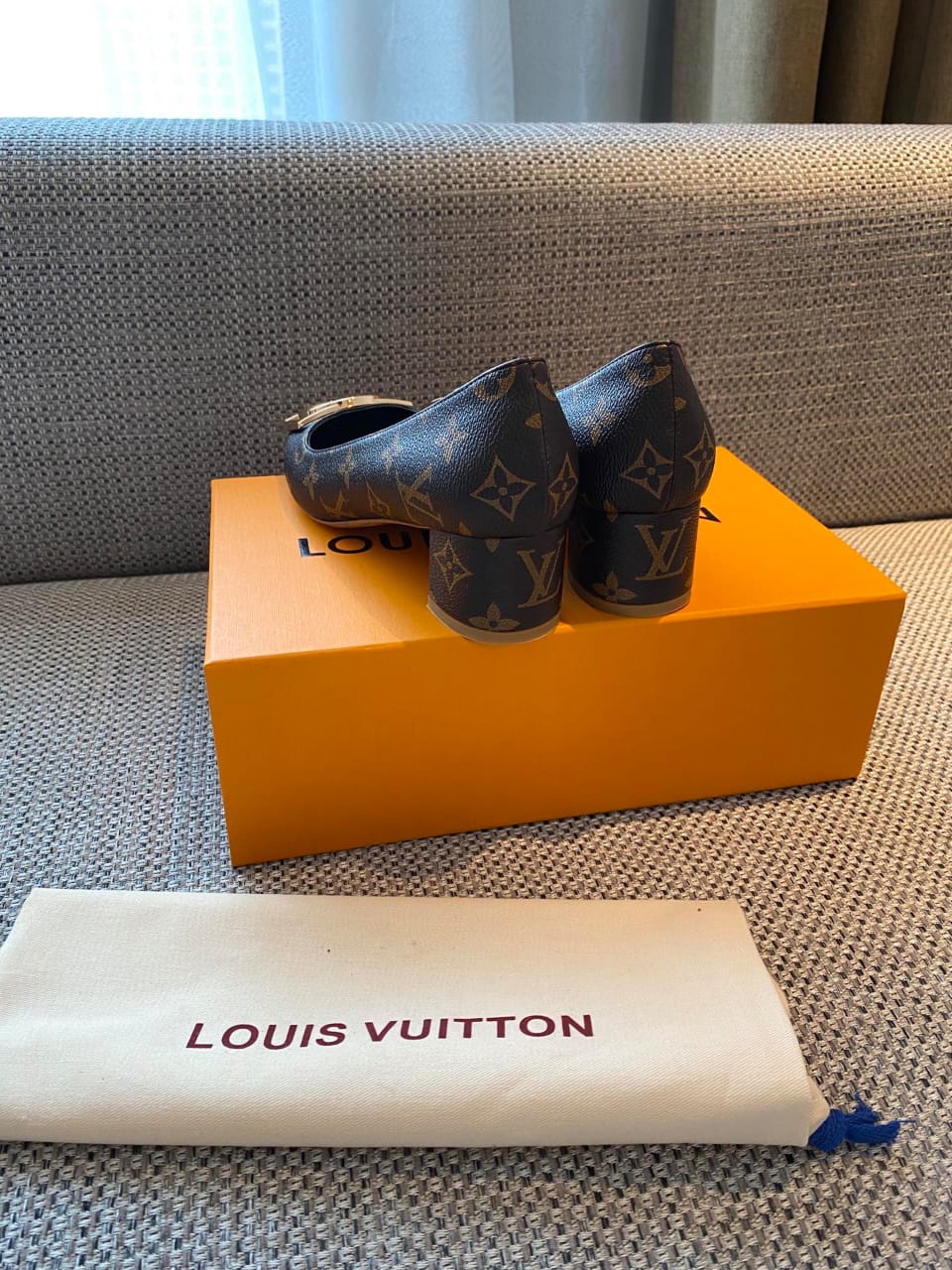 Louis Vuitton Madeleine Pumps Monogram 1A8N8V view 3