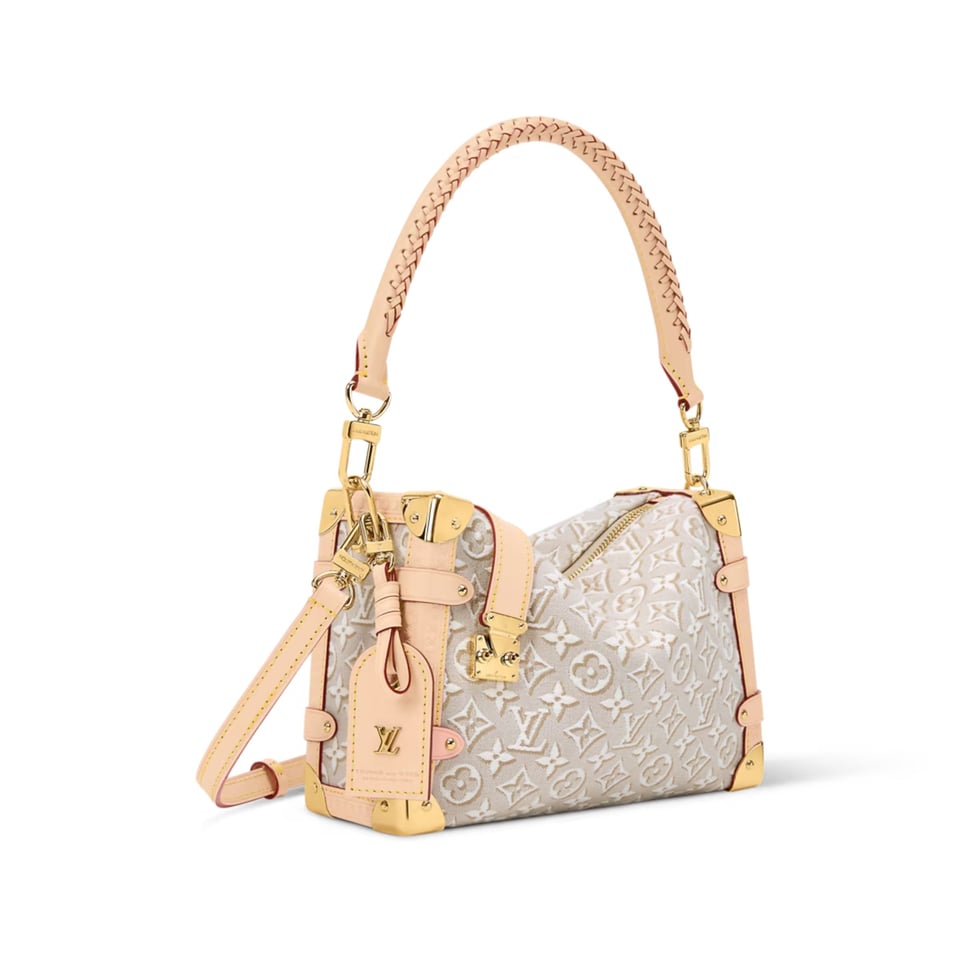 Louis Vuitton Side Trunk MM Monogram Emblème Peuplier Motif 23.5cm M2A145 view 3