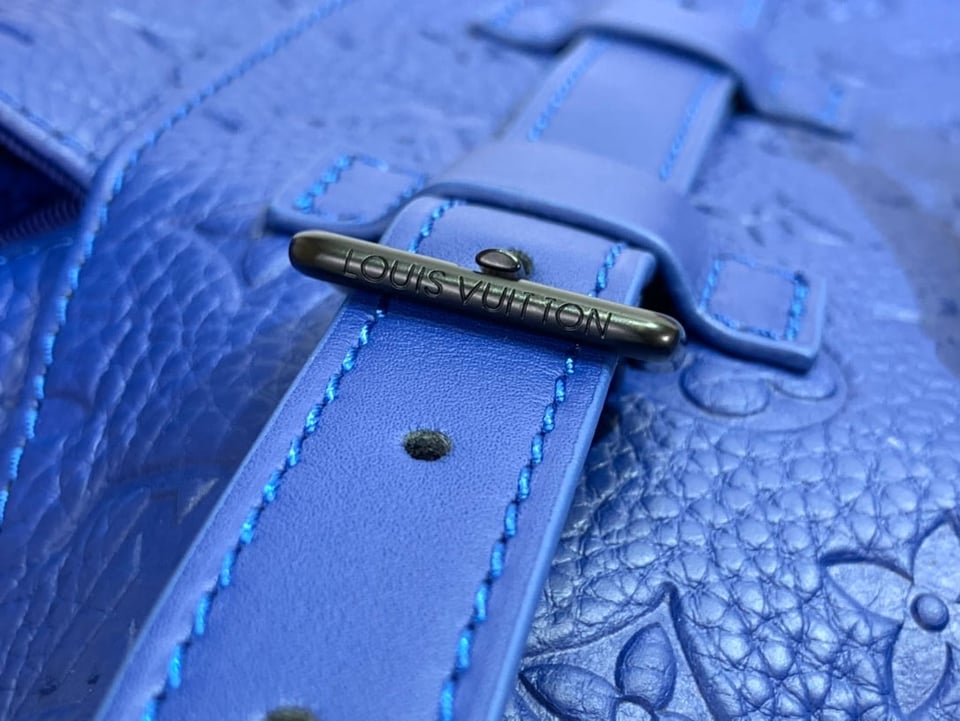 Louis Vuitton Christopher Pm Backpack Blue 48Cm M23189 For Men view 7