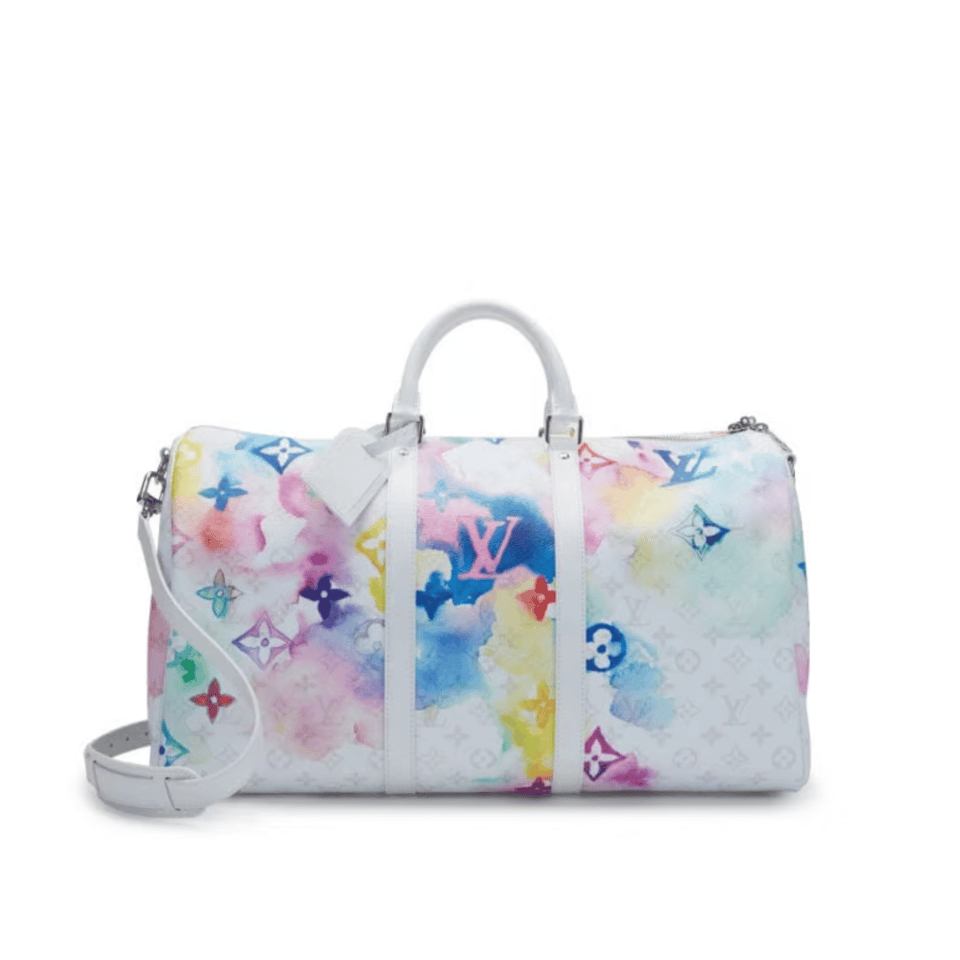 Louis Vuitton Keepall 50 Monogram Watercolor M45758 view 2