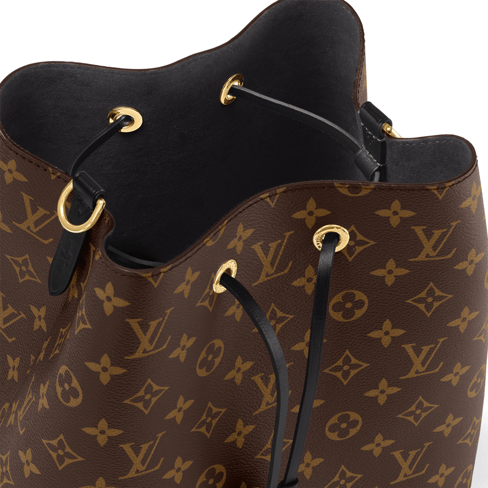 Louis Vuitton Luxury Monogram Canvas And Leather Handbag Neonoe Black M44020 view 9