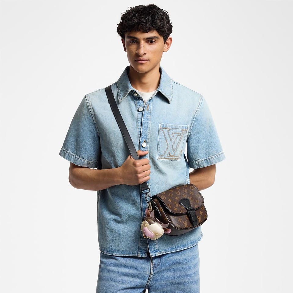 Louis Vuitton Montsouris Messenger Pm​ M47060 view 5
