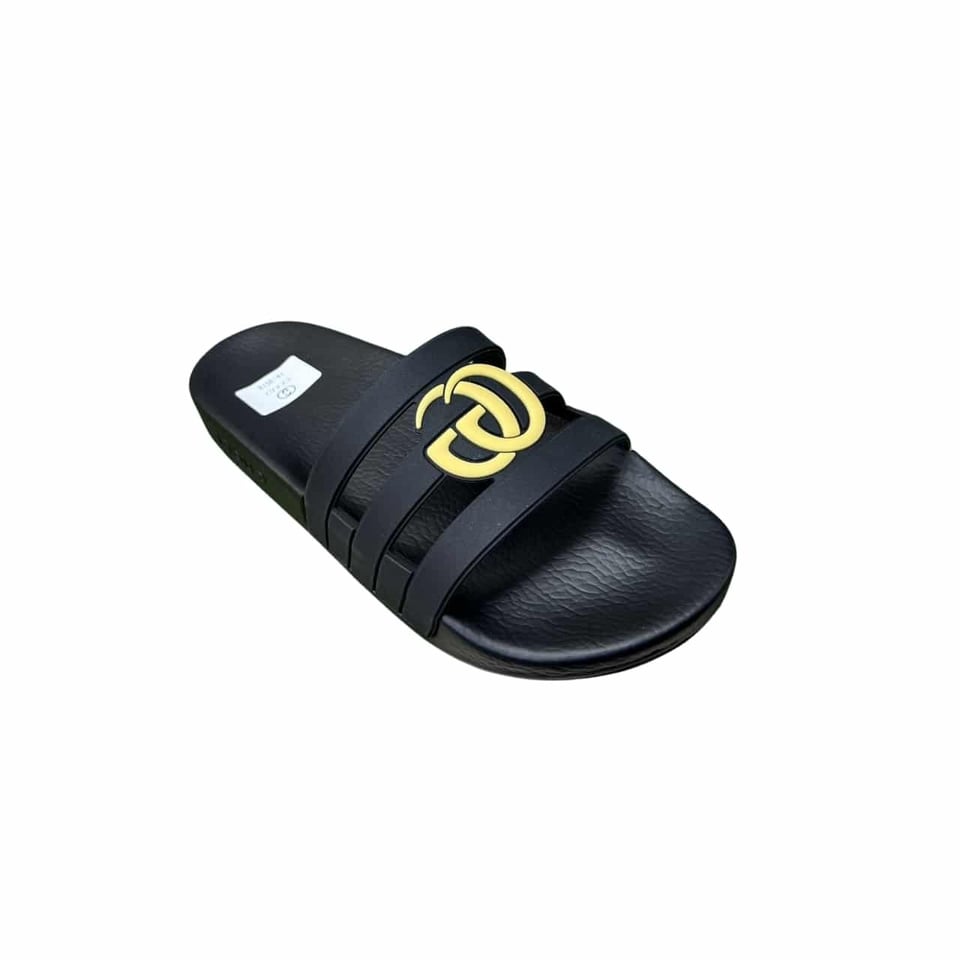 Gucci Slippers Sandals Mules Summer With Gg Logo Yellow view 2