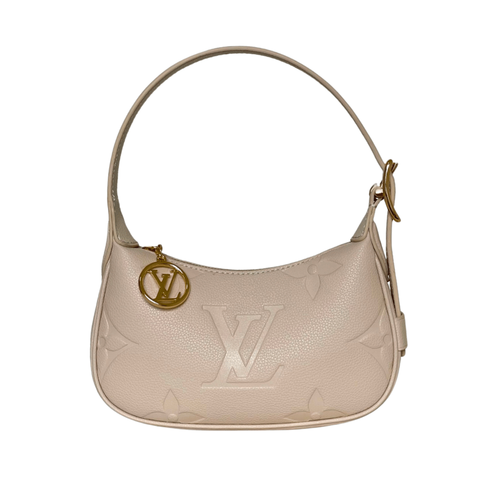 Louis Vuitton Monogram Empreinte Beige Shoulder Bag 20Cm M82391 view 2