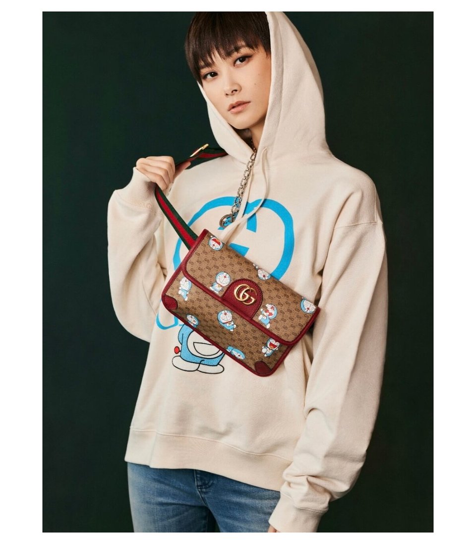 Gucci x Doraemon Small Belt Bag ‘Ivory’ 24cm view 3