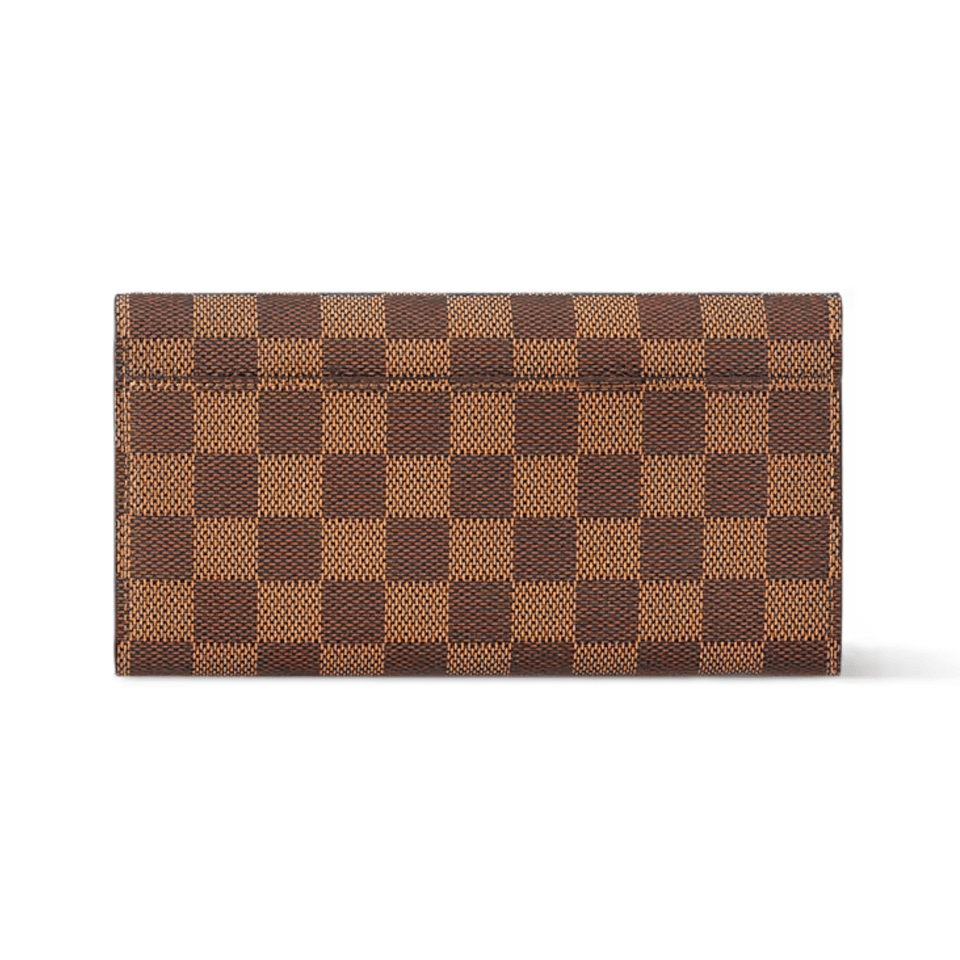 Louis Vuitton Damier Ebene Sarah Wallet For Women 19cm N63209 view 6