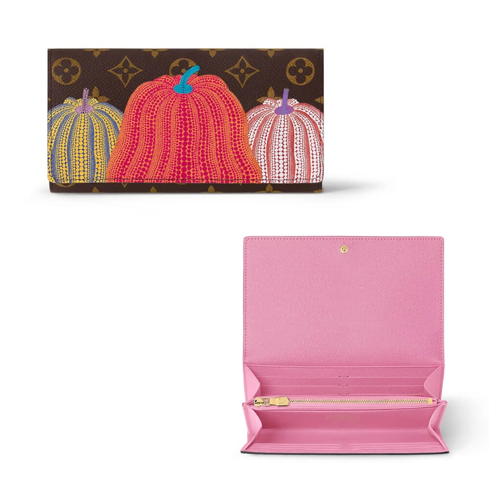 Louis Vuitton x Yayoi Kusama Sarah Wallet view 2