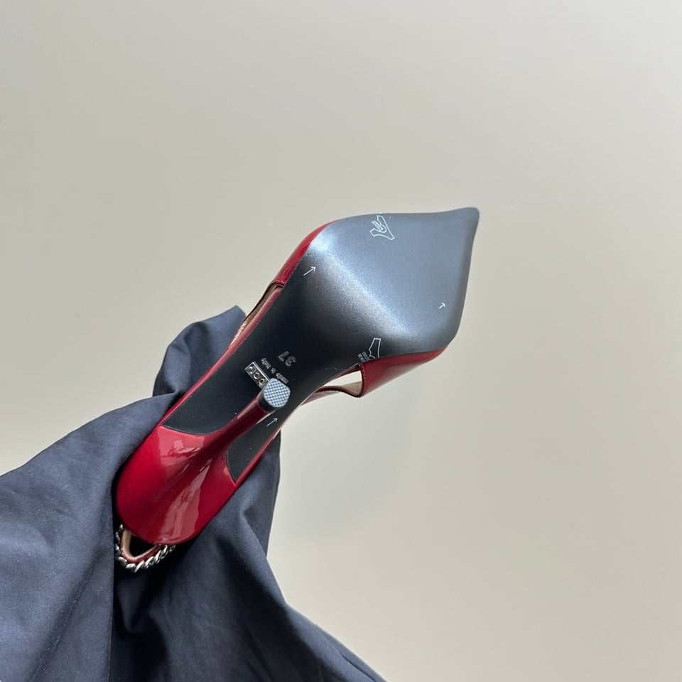 Gucci Signoria Slingback Pump Red 783821 Bnc80 6207 view 3