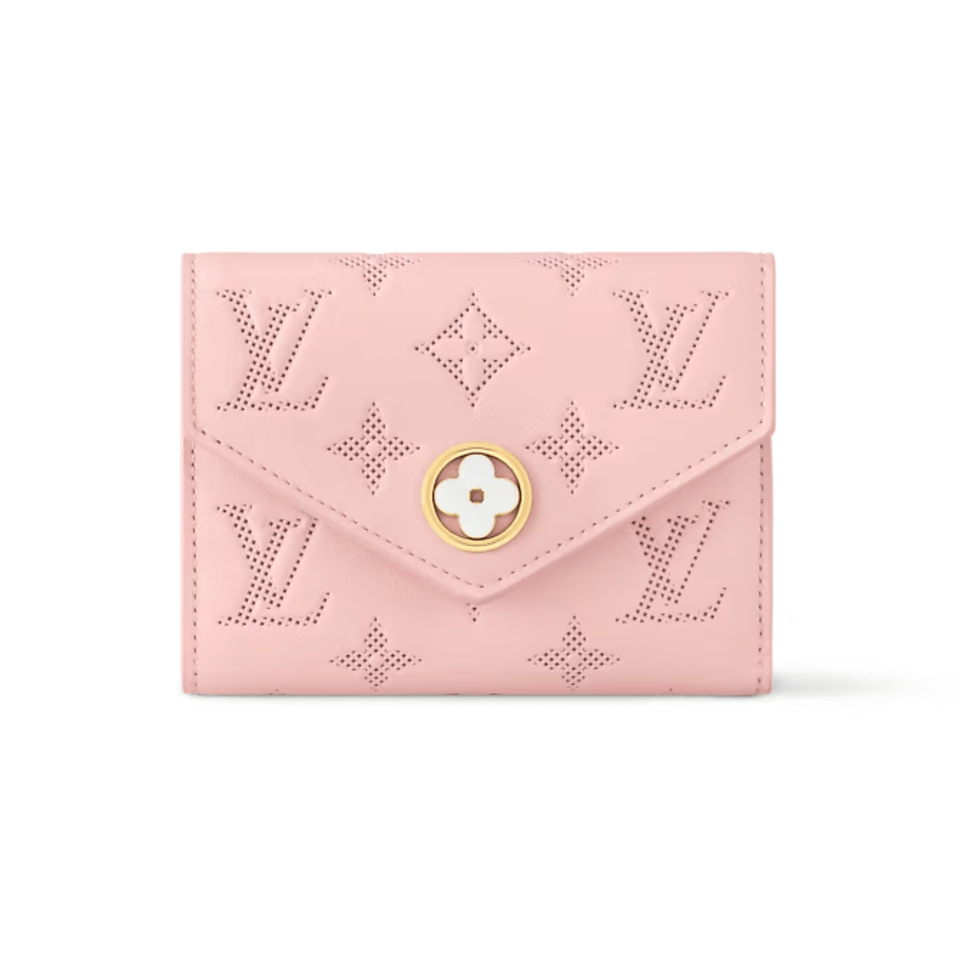 Louis Vuitton Pink Victorine Wallet For Women 12cm M11755