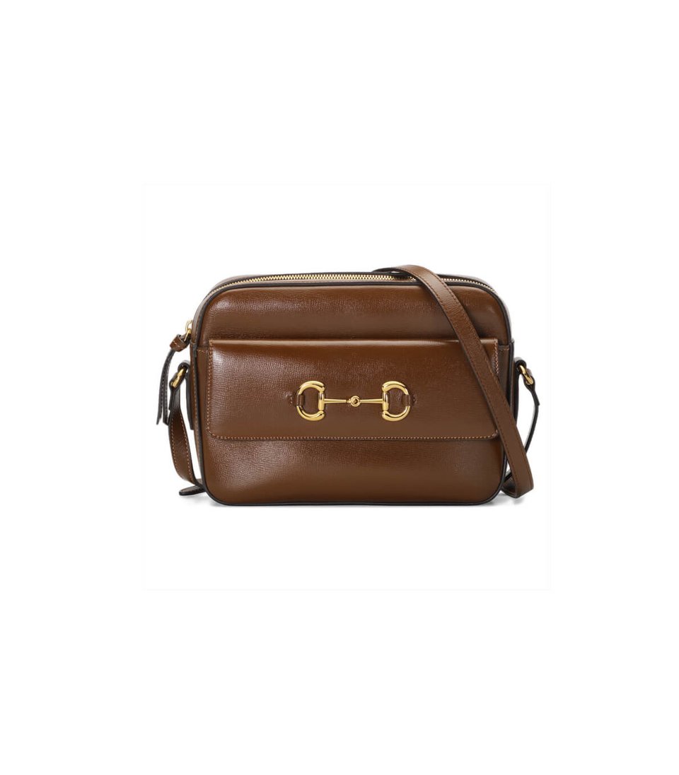 Gucci Horsebit 1955 Small Leather Shoulder Bag view 2