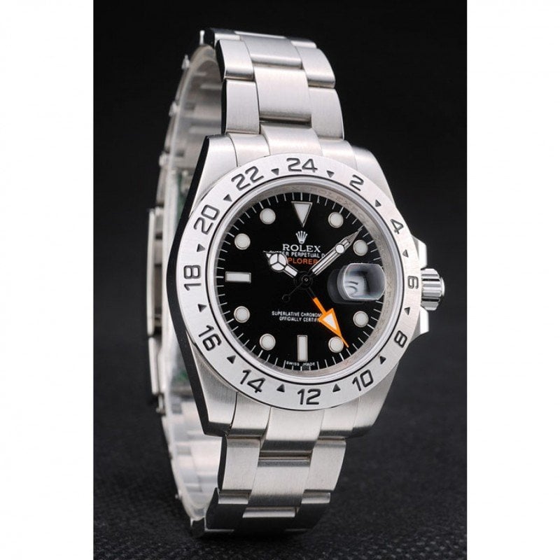 Rolex Explorer 40mm Black Dial REP016820 view 4