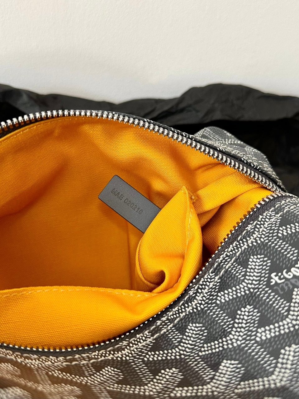 Goyard Goya Cosmetic Bag 24Cm Grey Canvas view 9
