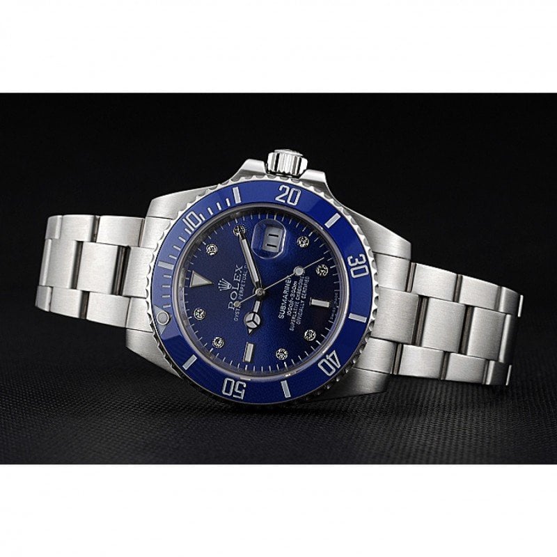 Rolex Submariner 40mm Blue Dial 622638 view 6