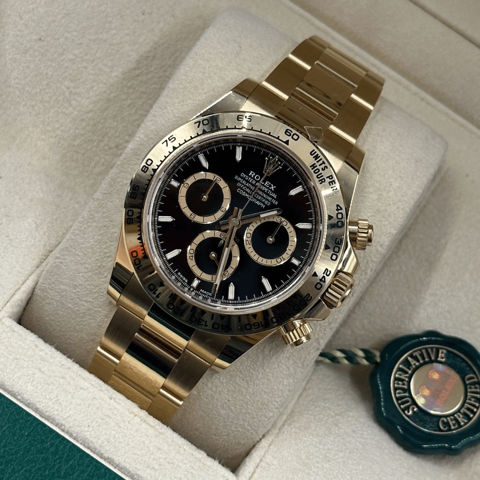 Rolex Daytona 40 mm Black Dial 126508 view 4