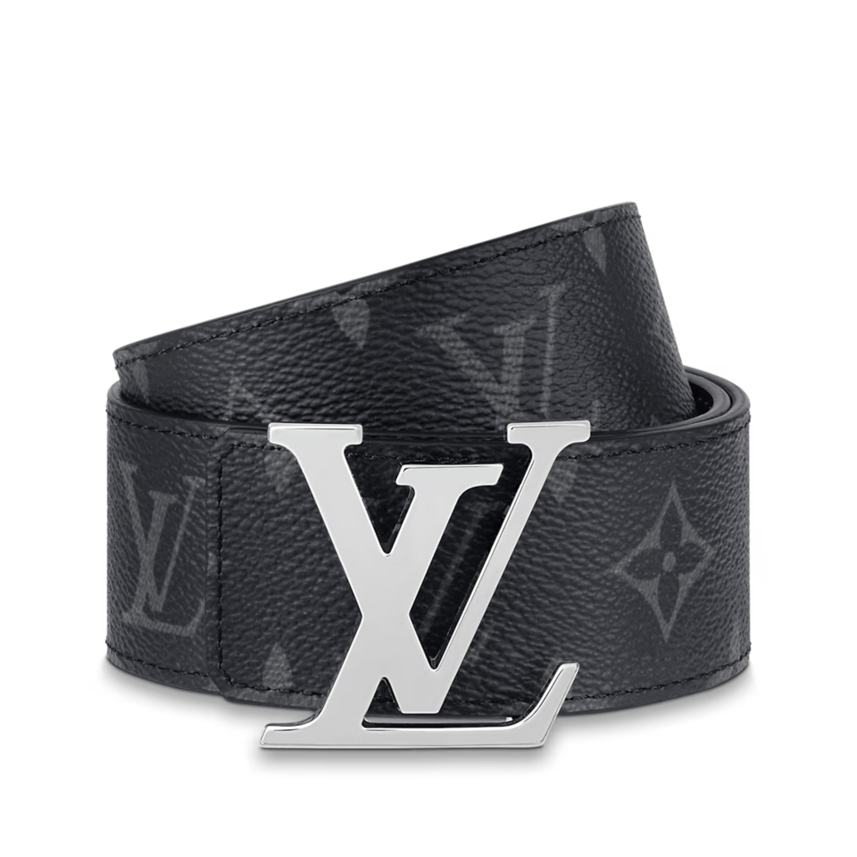 Louis Vuitton LV Silver Initiales 40mm Reversible Men Belt M0535V view 3