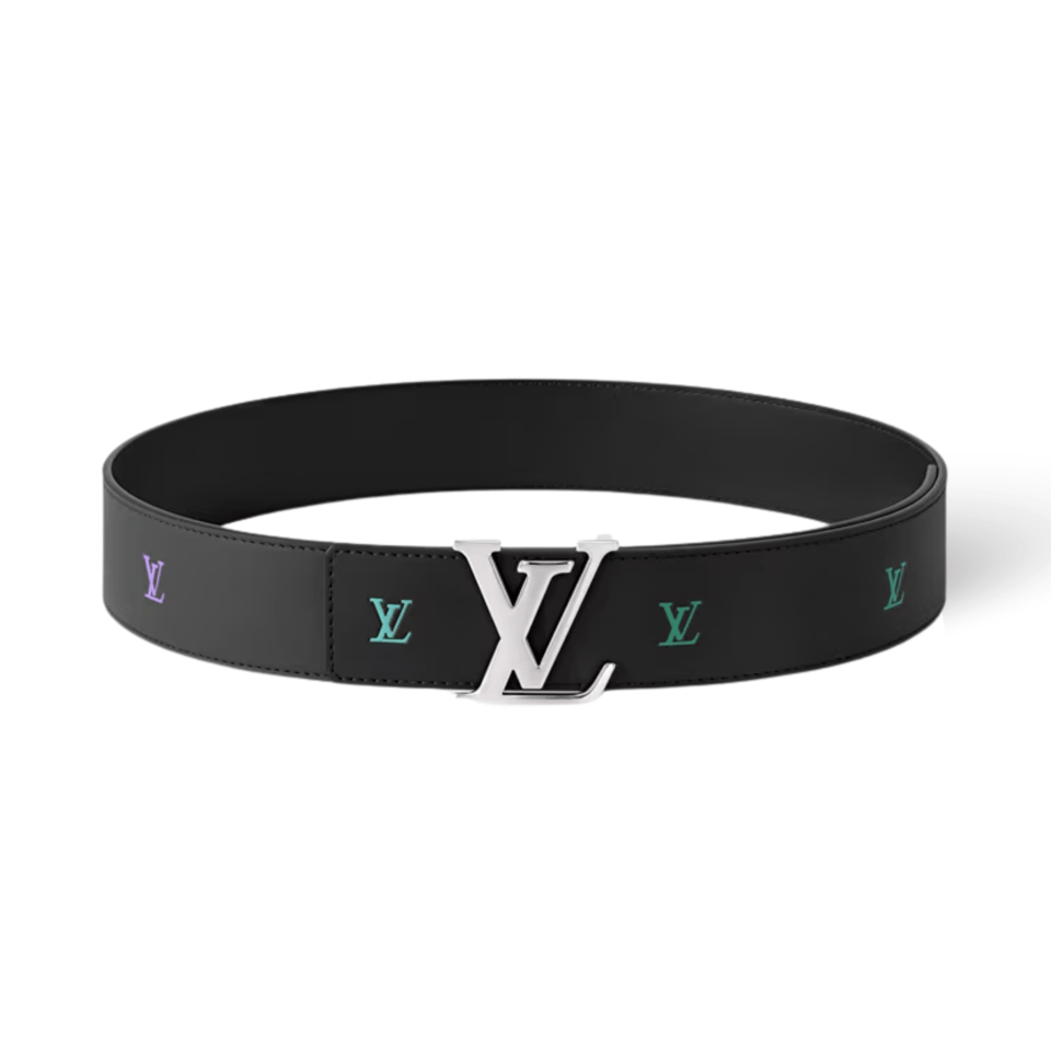 Louis Vuitton LV Silver Initiales 40mm Reversible Men Belt M8932V view 2