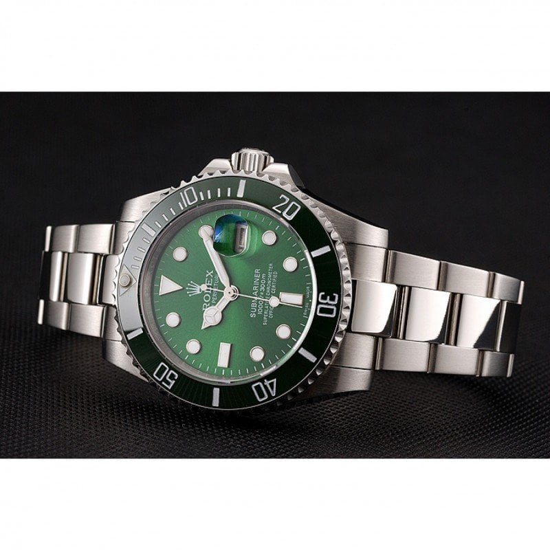 Rolex Submariner 41mm Green Dial 1454069 view 6