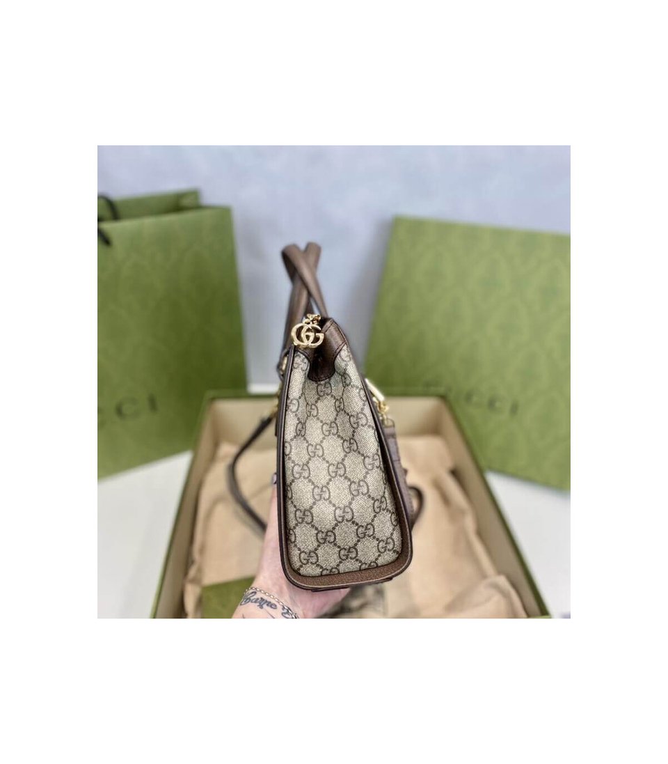 Gucci Ophidia GG Supreme Small Top Handle Tote Bag 24cm/9.4in view 11