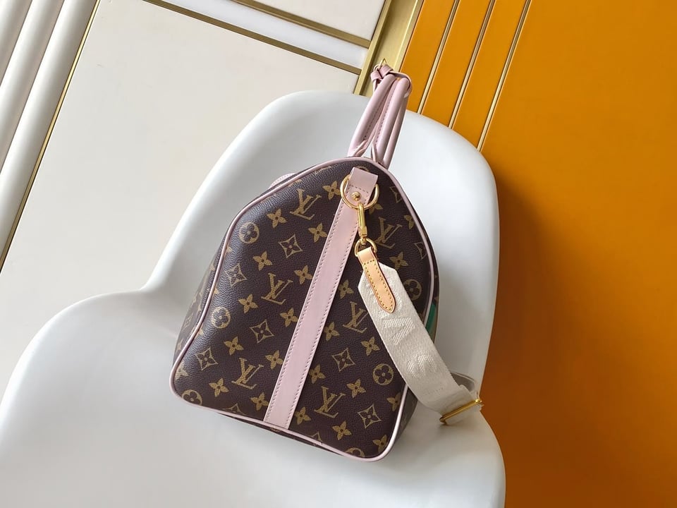 Louis Vuitton Keepall Bandoulière 45cm/17.7in Monogram Coated Canvas M25822 view 6