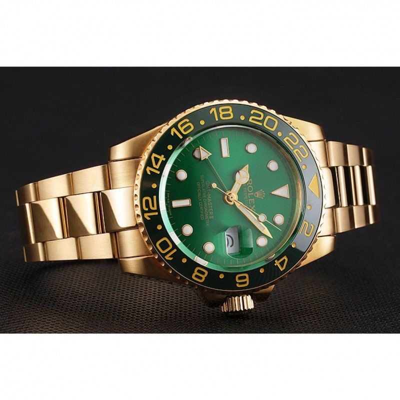 Rolex GMT-Master II 40mm Green Dial 116718LN view 5