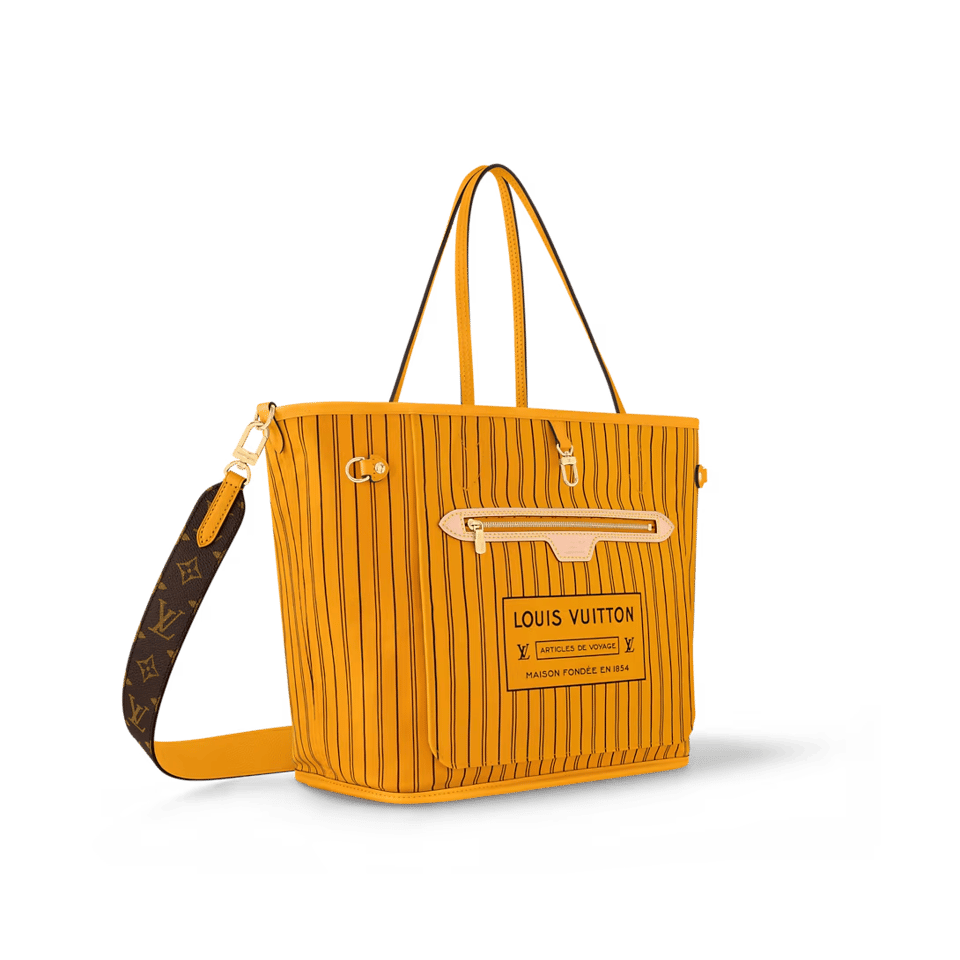 Louis Vuitton LV Neverfull Inside Out ‘Yellow’ 31Cm M11947 view 3