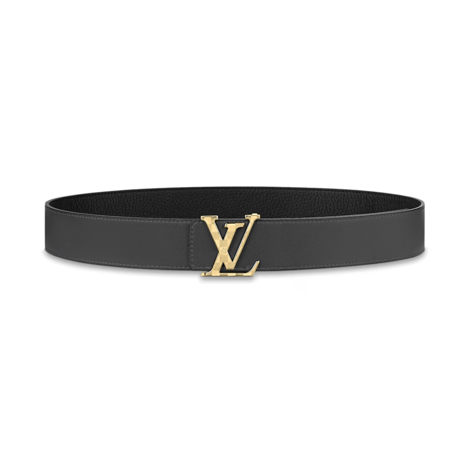 Louis Vuitton LV Gold Damier 40mm Reversible Men Belt M0333T view 4