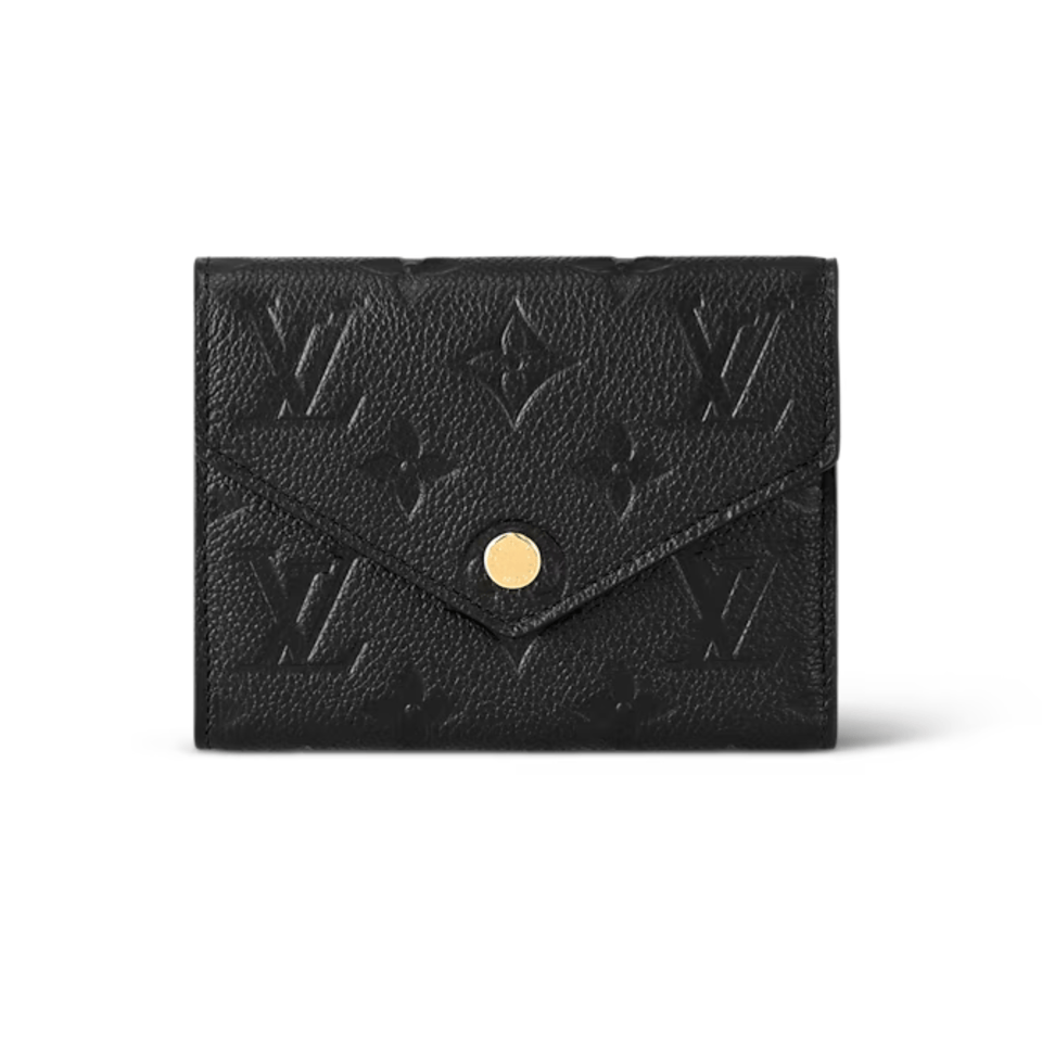 Louis Vuitton Black Victorine Wallet For Women 12cm M64060 view 2