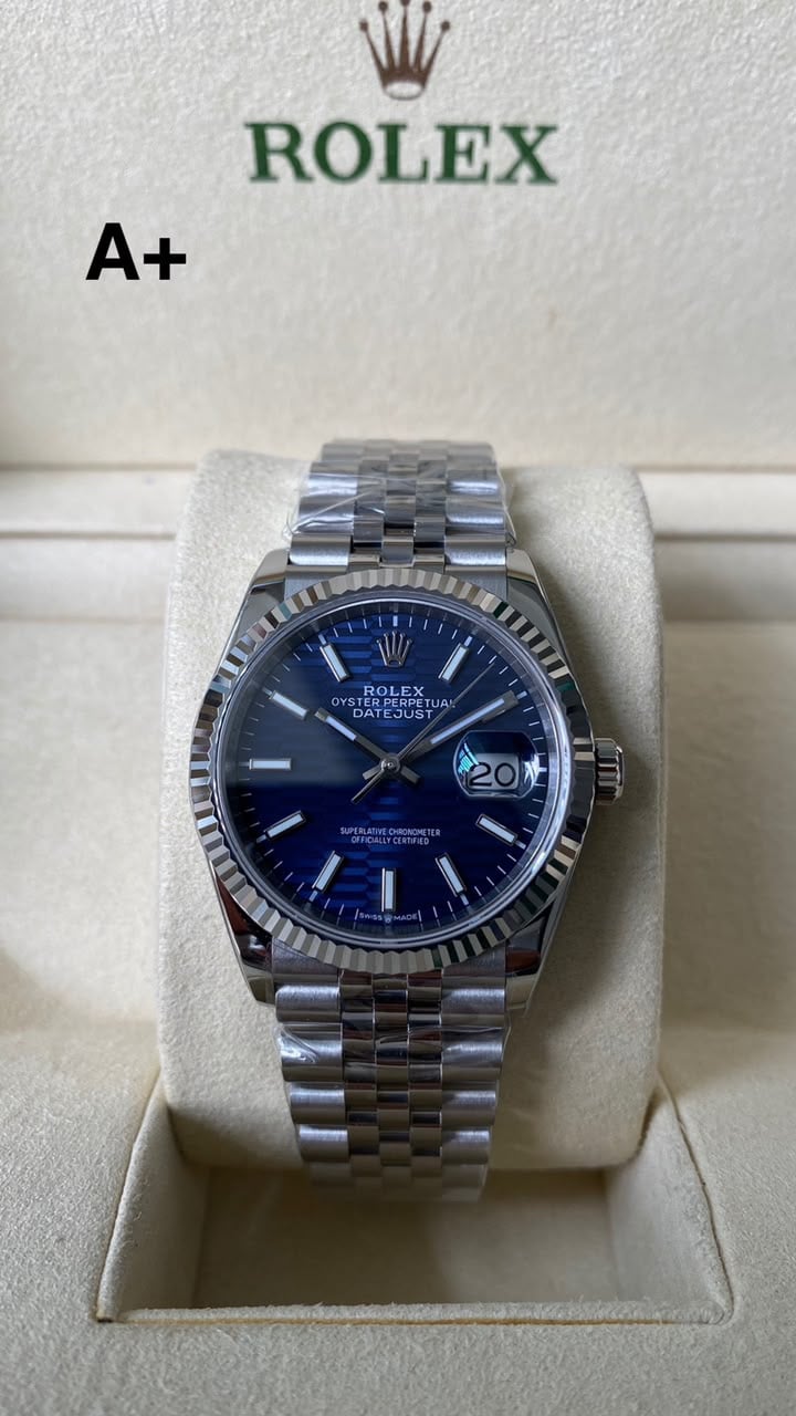 [SUPER CLONE] Rolex Datejust 41mm Dial Blue Watch view 8
