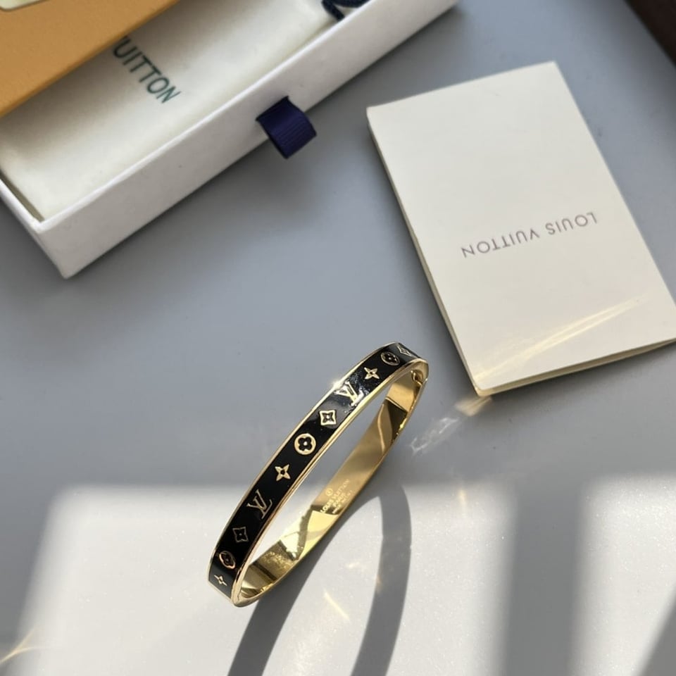 Louis Vuitton Gold Plated Bracelet view 4