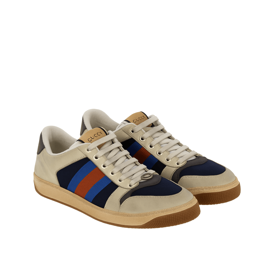 Gucci Women’S Screener White Blue 546551 99W20 4368 view 2